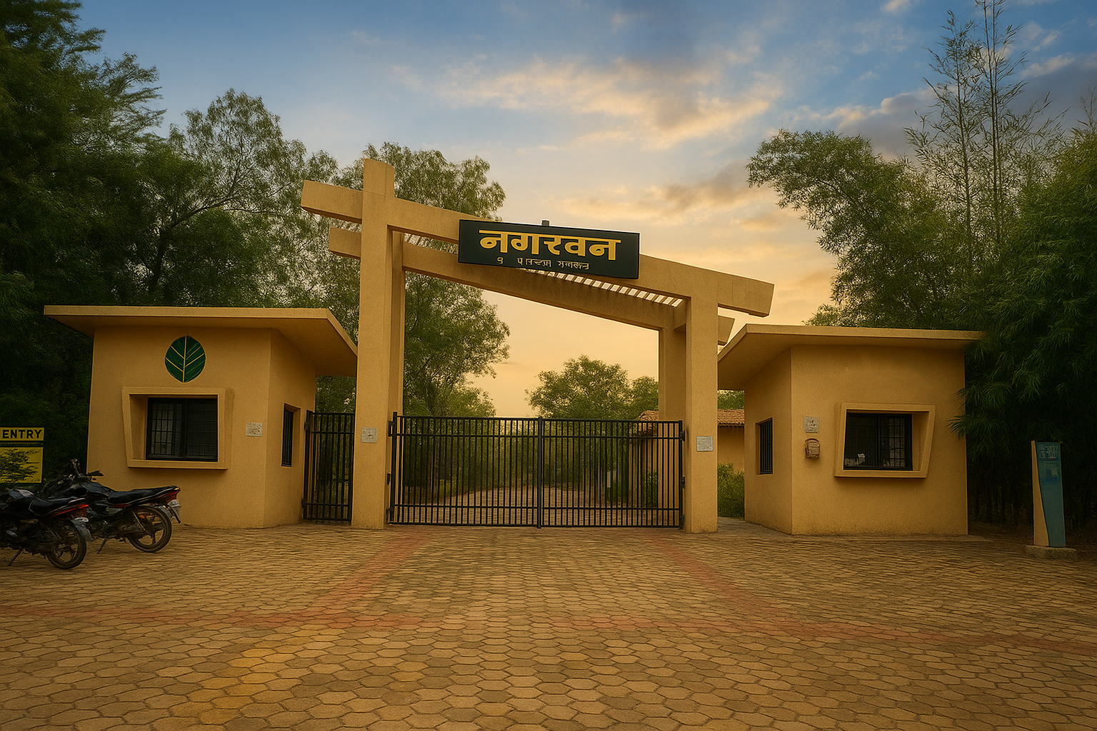 Kids laughing on swings
